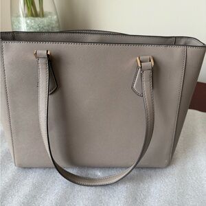 Tory Burch Taupe Tote Bag